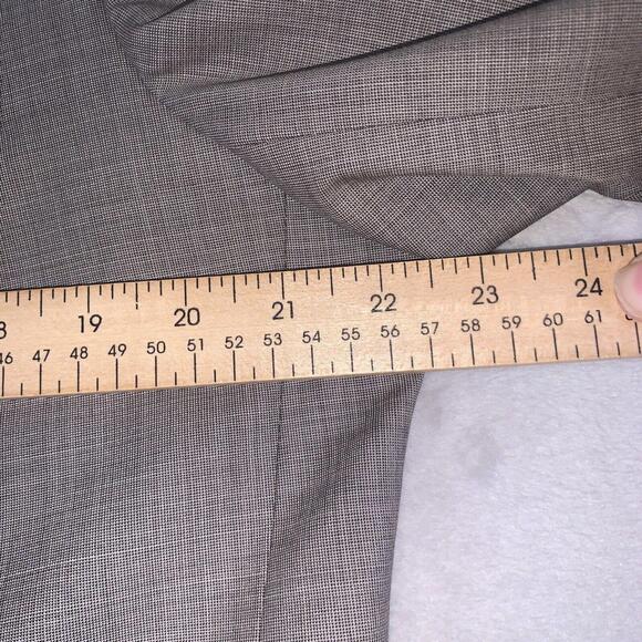 Brooks Brothers 346 Blazer Mens Sport Coat‎ Size 44RG Gray Business Stretch Wool - Picture 7 of 15